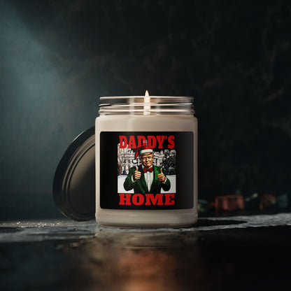 TRUMP - Daddy's Home - Funny Scented Soy Candle - Daddy's Home Candle, Gift for Dad, Holiday Decor, Home Fragrance, Unique Candle