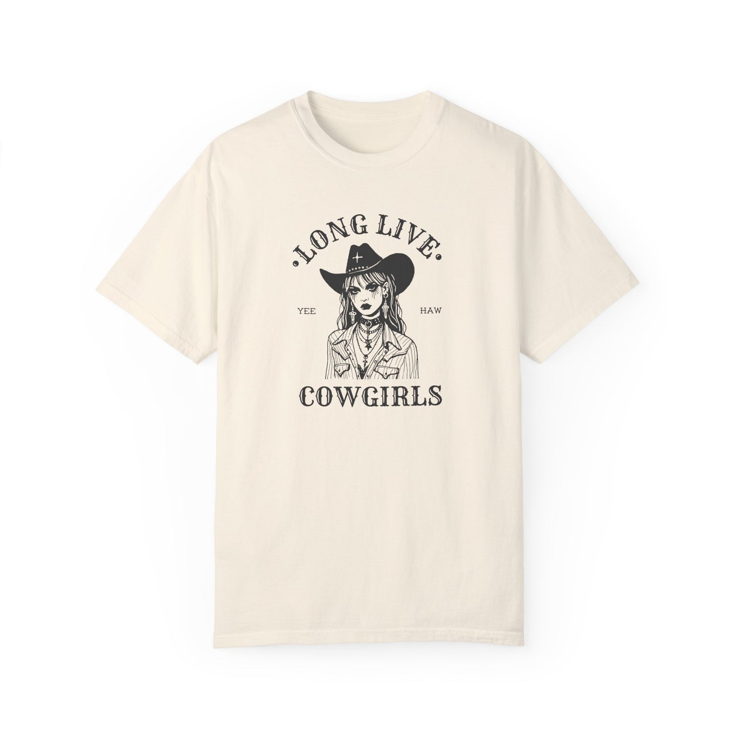 Long Live Cowgirls T-Shirt, Vintage Cowboy Tee, Unisex Graphic Tee, Western Style Shirt, Gift for Cowgirl Lovers, Rodeo Apparel