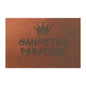 Gangsta's Paradise Doormat - Urban Home Decor, Entryway Rug, Funky Welcome Mat, Hip Hop Gift, Cool Housewarming Idea