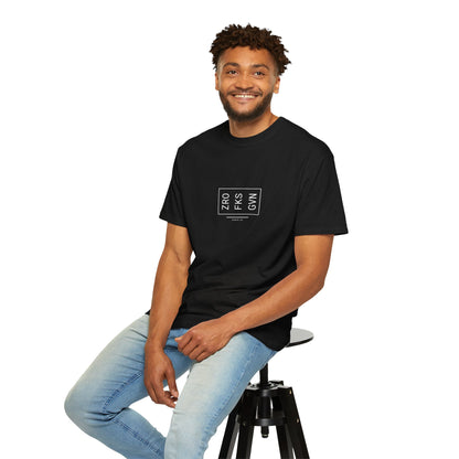 Trendy Unisex T-Shirt - ZRO FKS GVN Design, Casual Wear, Gift for Friends, Graphic Tee, Summer Fashion