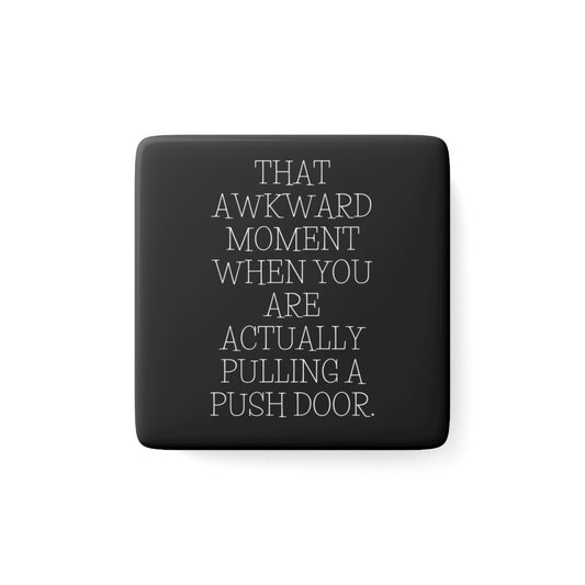 Porcelain Magnet, Square
