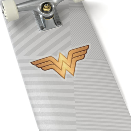 Gold Winged W Emblem Sticker | Kiss-Cut Sticker
