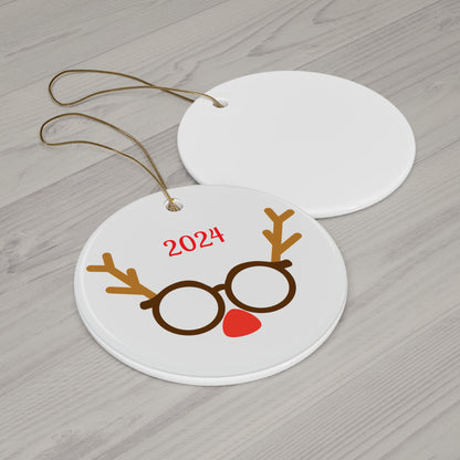 Ceramic Ornament, 4 Shapes