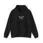 Nocturne Butterfly Sweatshirt, Cozy Unisex Hooded Pullover, Gift for Nature Lovers, Autumn Apparel, Layering Sweatshirt
