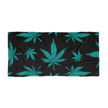 Tropical Vibes Beach Towel, Fun Beach Accessories, Perfect for Summer, Poolside Relaxation, Great for Gifts